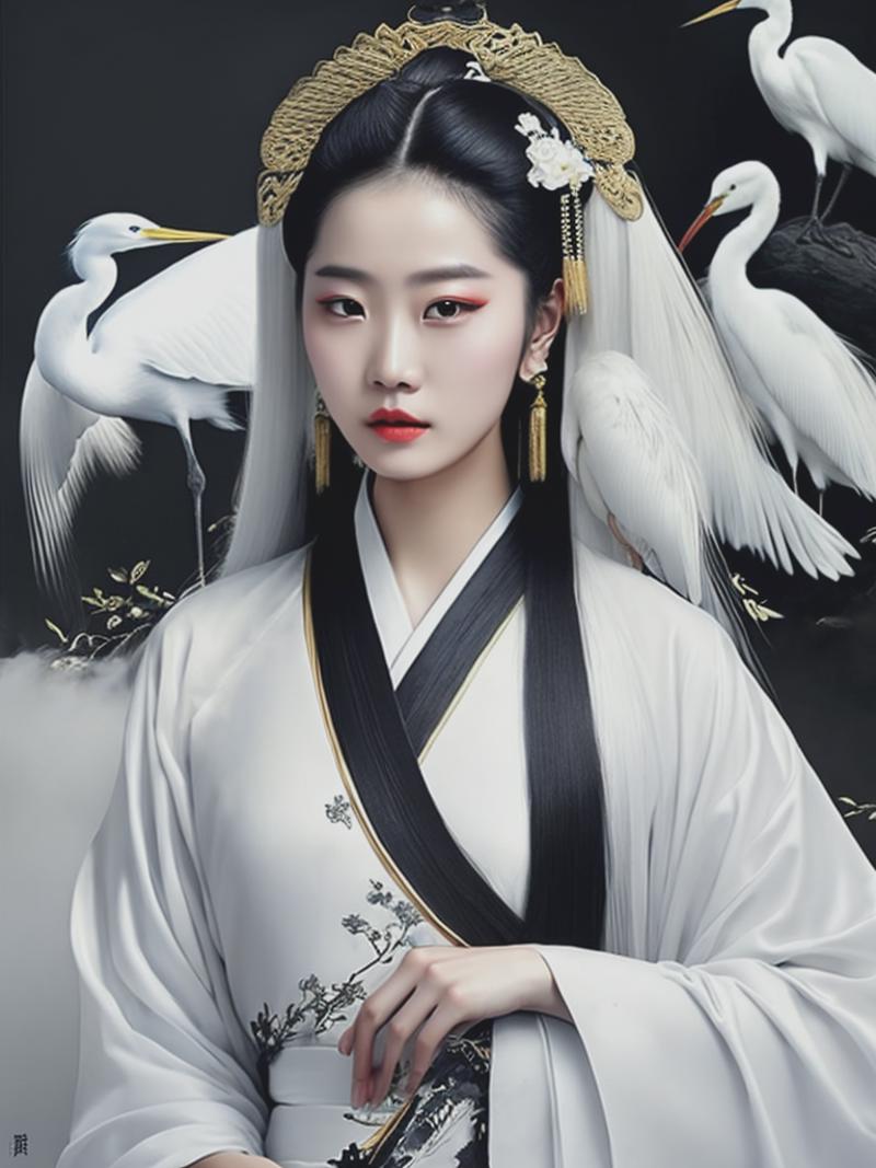 11794-3635360815-an Chinese ink painting style, An ancient Chinese beauty, in the style of zhang jingna, hanfu Chinese style, with long hair stan.png